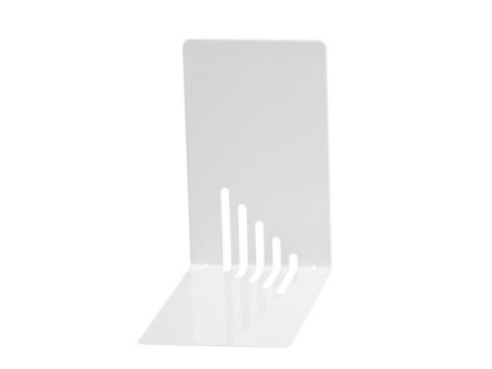 WEDO Serre-livres (L)140 x (P)140 x (H)85 mm, blanc