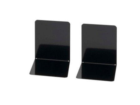 WEDO Serre-livres, (L)140 x (P)140 x (H)120 mm, noir