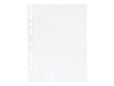 Oxford Pochettes perforées, A5, PP, 0,06 mm, transparent