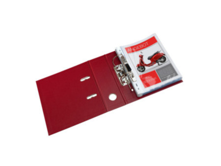 Oxford Pochettes perforées, A5, PP, 0,06 mm, transparent