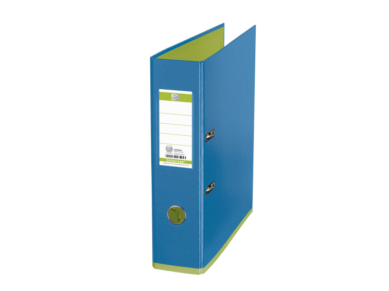 Oxford Classeur myColour, dos 80 mm, bleu clair / vert clair