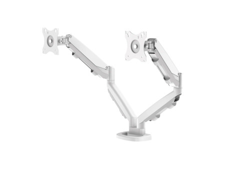 Fellowes Bras porte-écrans double Eppa, blanc