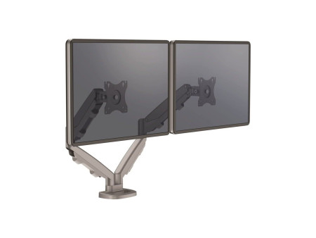 Fellowes Bras porte-écrans double Eppa, argenté