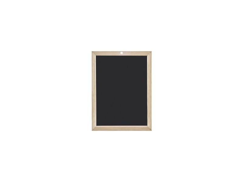 Wonday Ardoise en bois, uni, (l)400 x (H)600 mm, noir