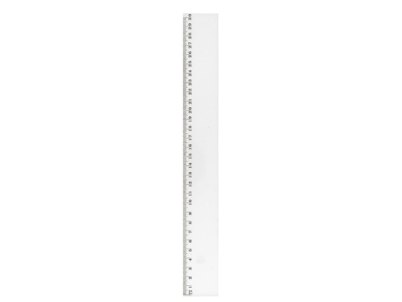 Wonday Règle plate, 300 mm, en plastique