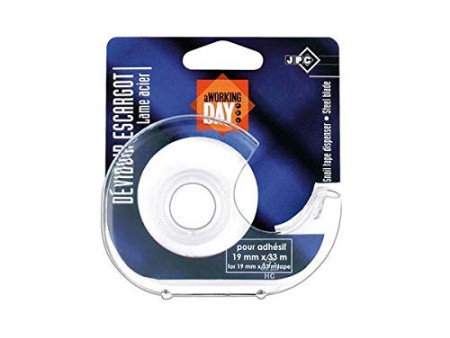 Wonday Dévidoir manuel, transparent, en plastique, vide