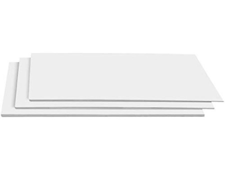 Wonday Carton plume en mousse, (L)500 x (P)650 mm, blanc