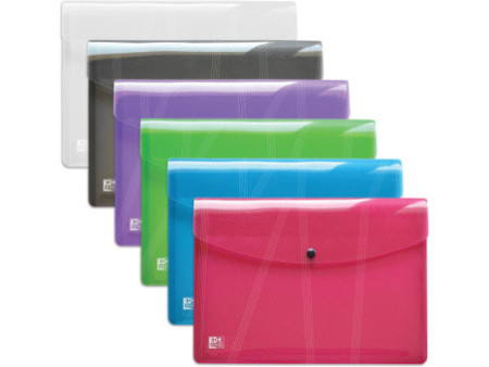 Oxford Pochette à documents HAWAI, A4, PP, assorti