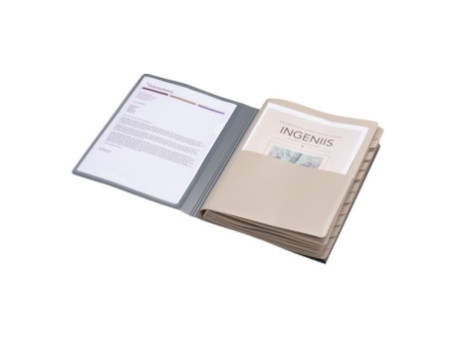 Oxford for Business Trieur, A4, compartiment 1-12, gris