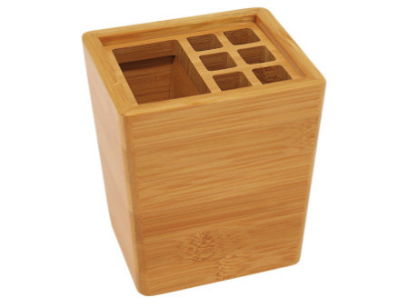 WEDO Porte-crayons, en bambou, rectangulaire