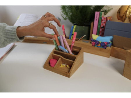 WEDO Multipot, en bambou, oblique
