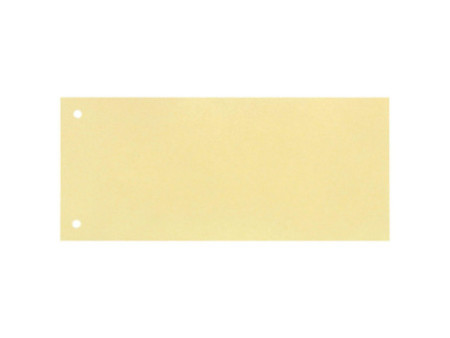 Oxford Intercalaires en carton, pour format A4, jaune