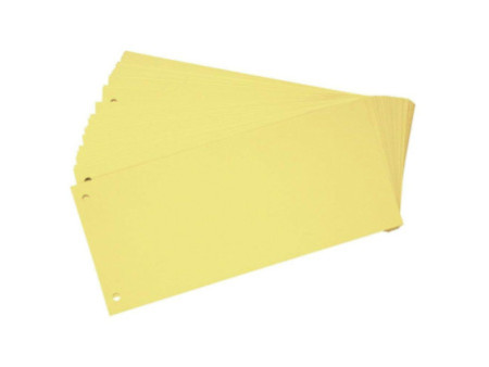 Oxford Intercalaires en carton, pour format A4, jaune