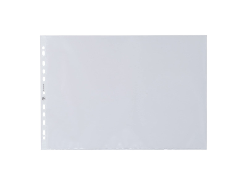 Oxford Pochette perforée, format A3 paysage, PP, 0,09 mm