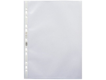 Oxford pochette perforée Premium, A4, PP, 0,12 mm, grainée