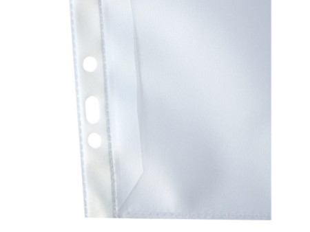 Oxford Pochette perforée avec rabat, A4, PP, 0,12 mm