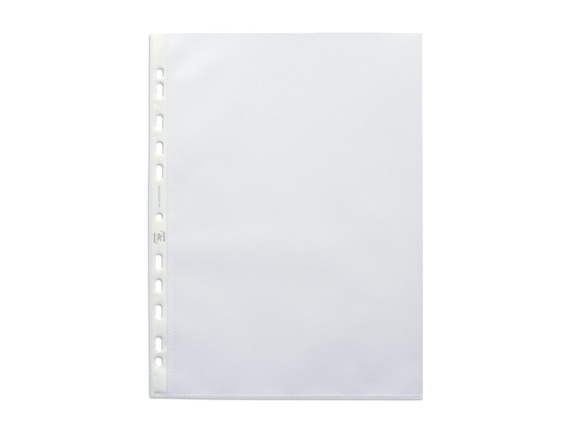 Oxford Pochette perforée Premium, A4, PP, 0,12 mm, grainé