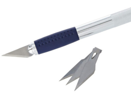 WEDO Scalpel, longueur: 150 mm, incl. 3 lames de rechange