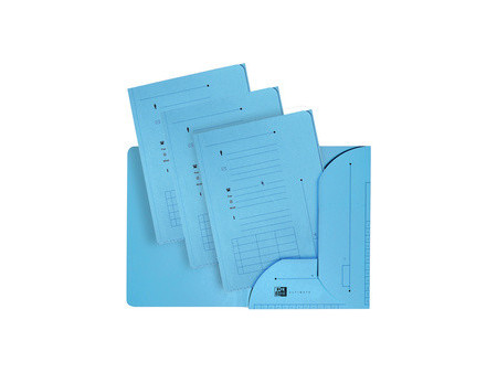 Oxford Chemise sous-dossier ULTIMATE, 2 rabats, A4, bleu