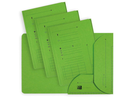 Oxford Chemise sous-dossier ULTIMATE, 2 rabats, A4, vert