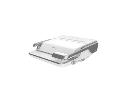 Fellowes Perforelieuse multifonction 3en1 Lyra, blanc/argent