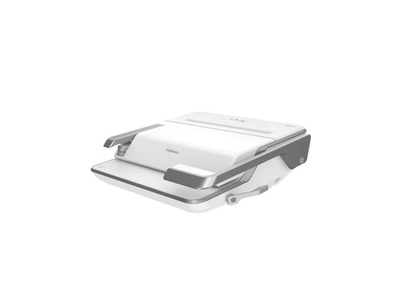 Fellowes Perforelieuse multifonction 3en1 Lyra, blanc/argent