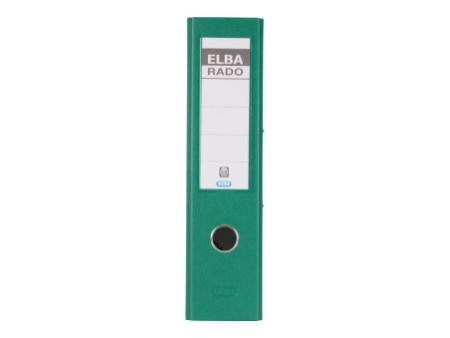 ELBA Classeur rado plast, largeur de dos: 80 mm, A4, vert