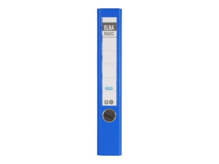 ELBA classeur rado brillant, largeur de dos: 50 mm, bleu