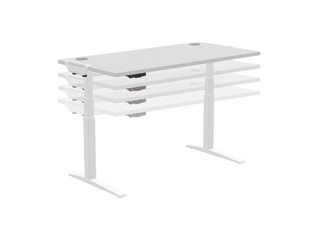 Fellowes Structure de bureau Levado, couleur châssis: blanc