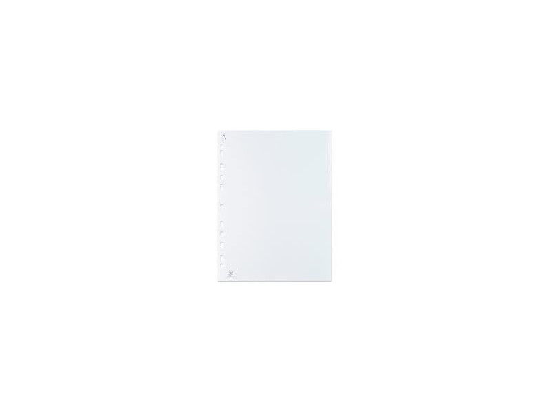 Oxford Pochette perforée Economy Quick'In, A4, transparent