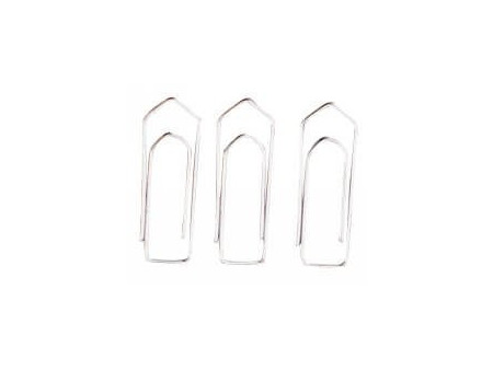 WEDO Trombones, zingué brillant, 26 mm, petit paquet