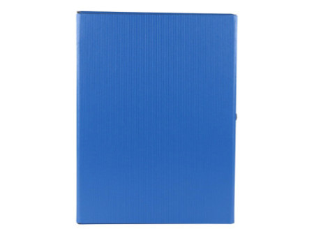 ELBA porte-documents A4, capacité 80 mm, bleu
