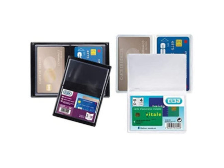 Oxford Etui pour 4 cartes de crédit, 0,20 mm, PVC