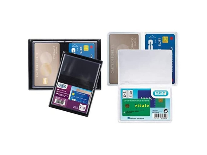 Oxford Etui pour 4 cartes de crédit, 0,20 mm, PVC