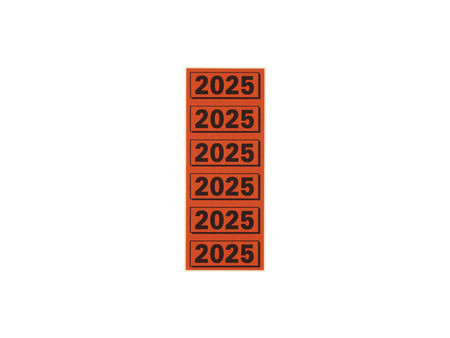 ELBA Etiquette imprimée pour classeur '2024', vert