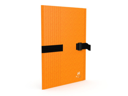 Oxford Chemise à sangle Bicolor Recyc+, A4, carton, orange