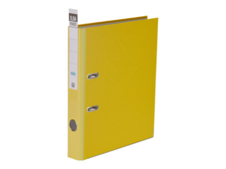 ELBA classeur rado brillant, largeur de dos: 50 mm, jaune