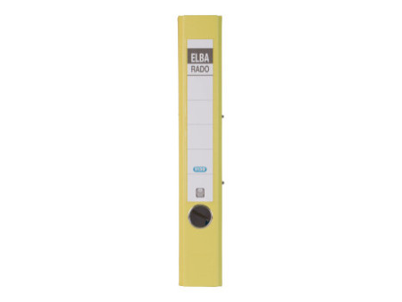 ELBA classeur rado brillant, largeur de dos: 50 mm, jaune