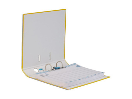 ELBA classeur rado brillant, largeur de dos: 50 mm, jaune
