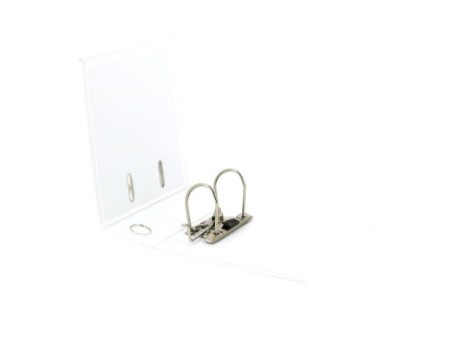 ELBA classeur rado plast, format A5 haut, dos: 75 mm, blanc