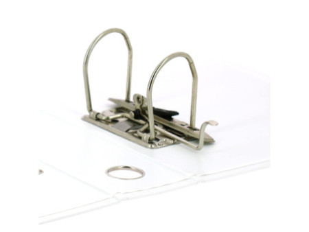 ELBA classeur rado plast, format A5 haut, dos: 75 mm, blanc