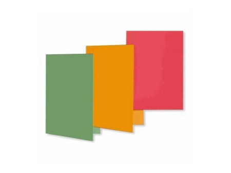 ELBA couverture pour dossier, A4, carton manille, jaune