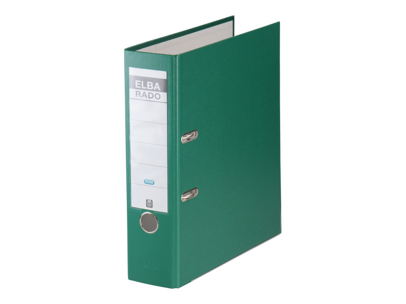 ELBA classeur rado brillant, largeur de dos: 80 mm, vert