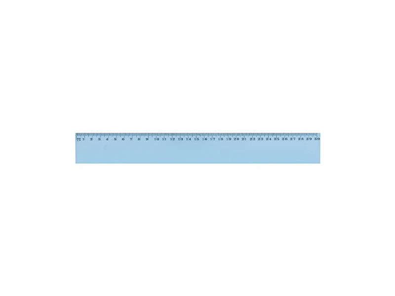 Wonday Règle plate, 500 mm, en plastique, incassable