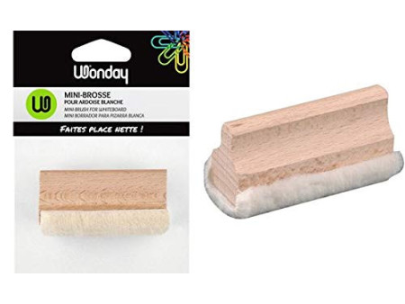 Wonday Mini brosse pour tableau blanc, en bois