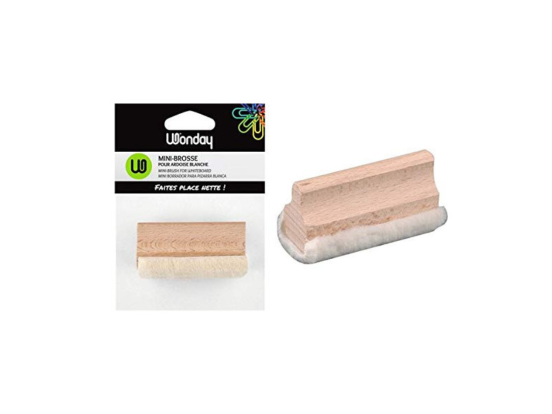 Wonday Mini brosse pour tableau blanc, en bois