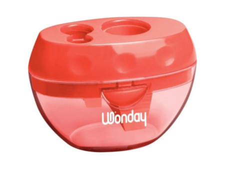 Wonday Taille-crayons 'TAILL'TOU', 3 usages, assorti