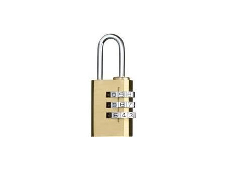 Wonday Cadenas à combinaison, en laiton, 20 mm