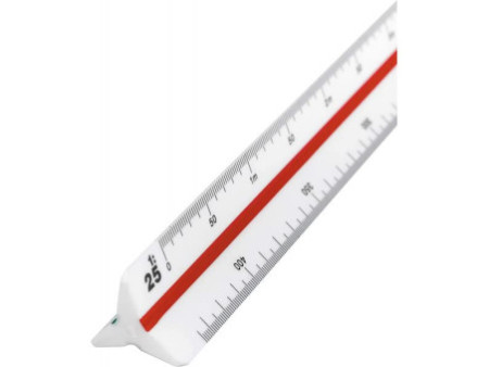 Wonday Echelle de réduction Ingenieur, en plastique, blanc