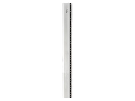 Wonday Règle plate, en aluminium, 400 mm
